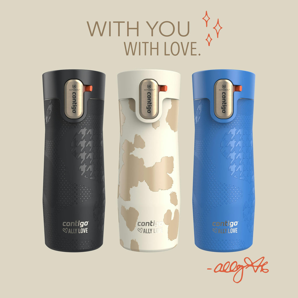 Contigo® x Ally Love West Loop 3.0 Stainless Steel Travel Mug with AUTOSEAL® Easy-Clean Lid, 16oz