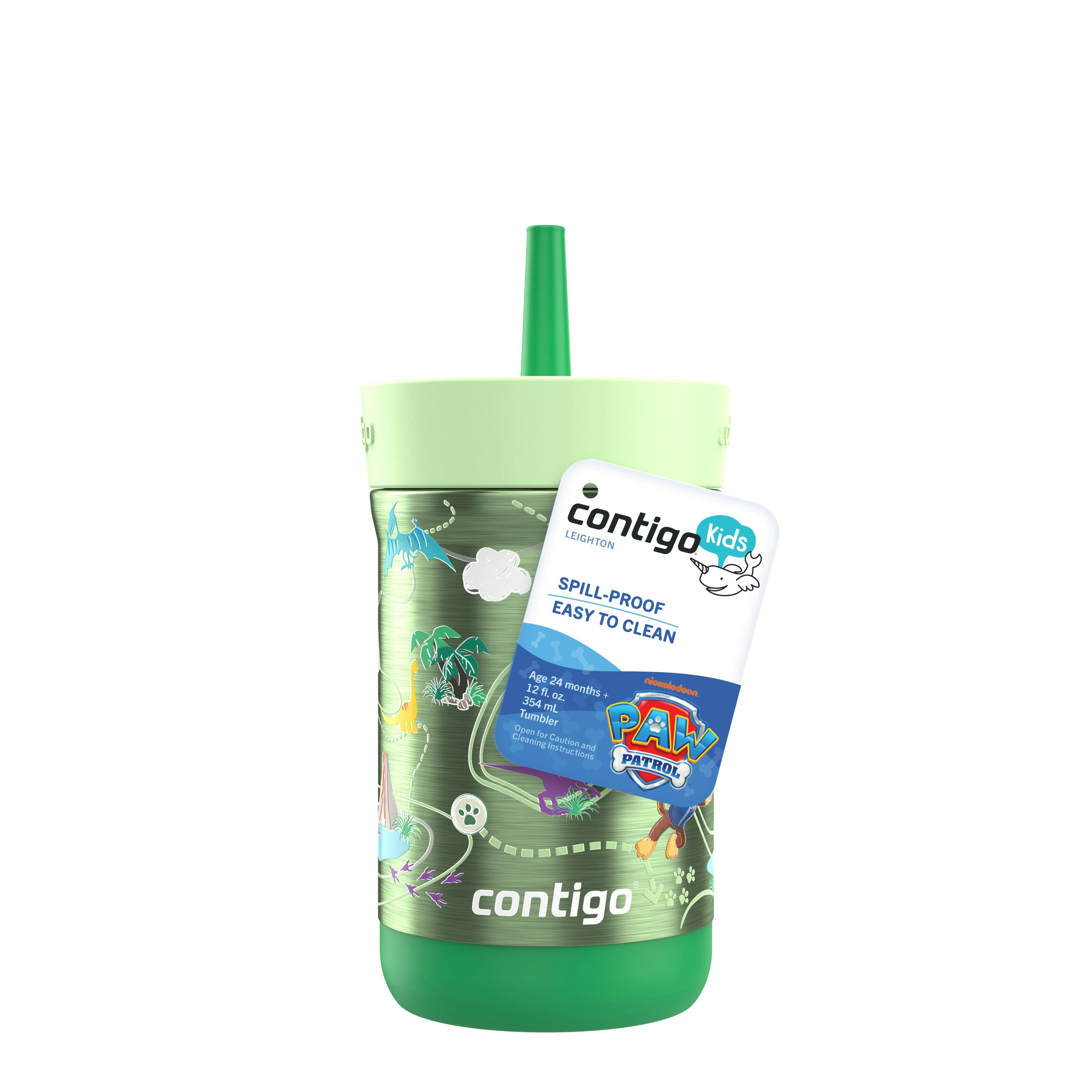 Contigo® Kids Leighton Spill-Proof Stainless Steel Tumbler with Straw, 12oz