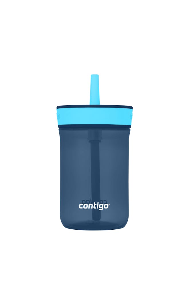 Kids’ Leighton Straw Tumbler with Spill-Proof Leak-Proof Lid, 14oz S1