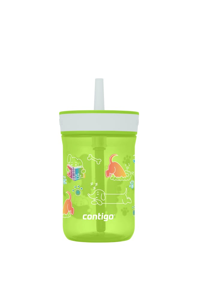 Kids’ Leighton Straw Tumbler with Spill-Proof Leak-Proof Lid, 14oz S1